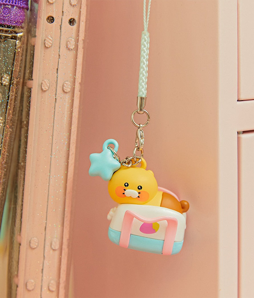 [KAKAO FRIENDS] Choonsik Savage Strap Keyring (Bag) - 세비지 스트랩 키링 (가방)_춘식이