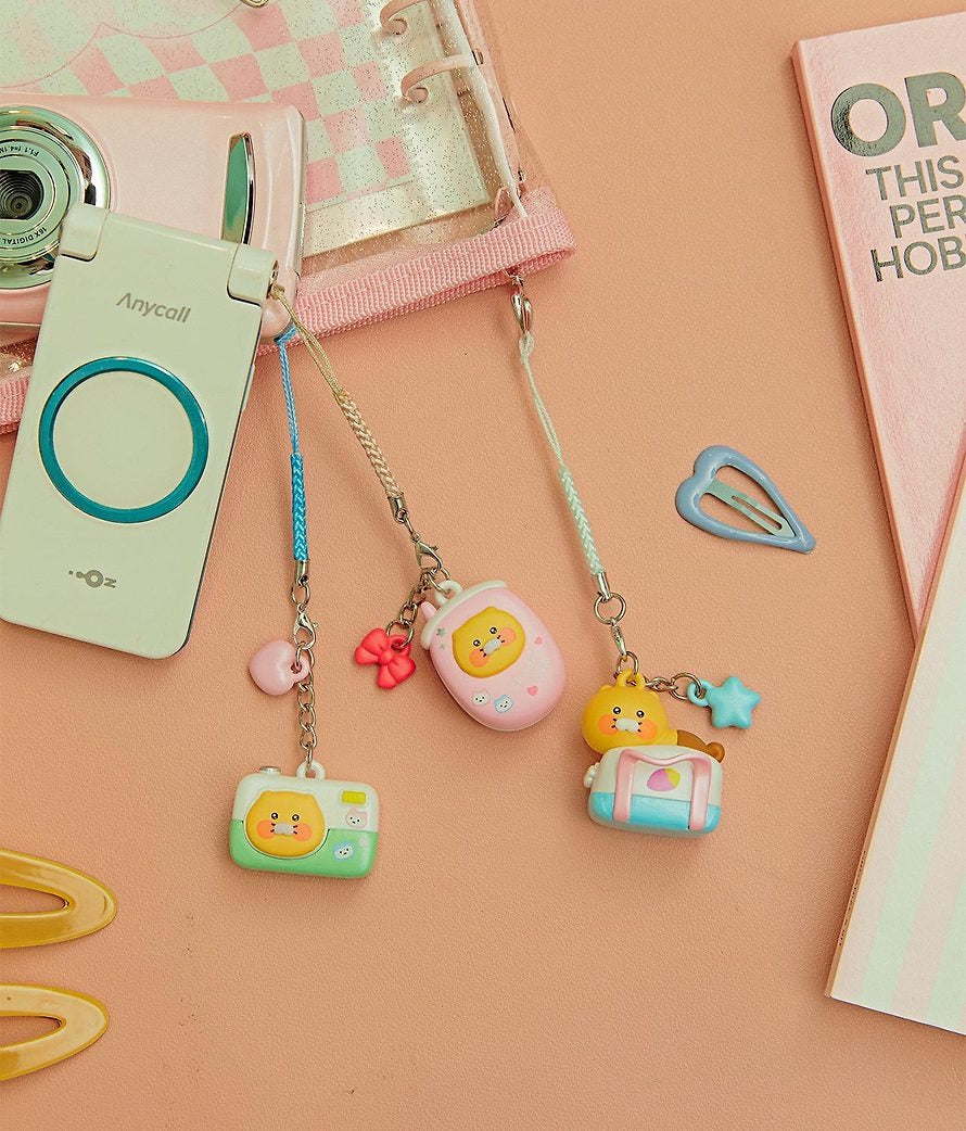 [KAKAO FRIENDS] Choonsik Savage Strap Keyring (Cellphone)	세비지 스트랩 키링 (핸드폰)_춘식이