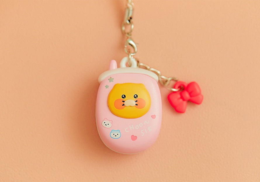 [KAKAO FRIENDS] Choonsik Savage Strap Keyring (Cellphone)	세비지 스트랩 키링 (핸드폰)_춘식이