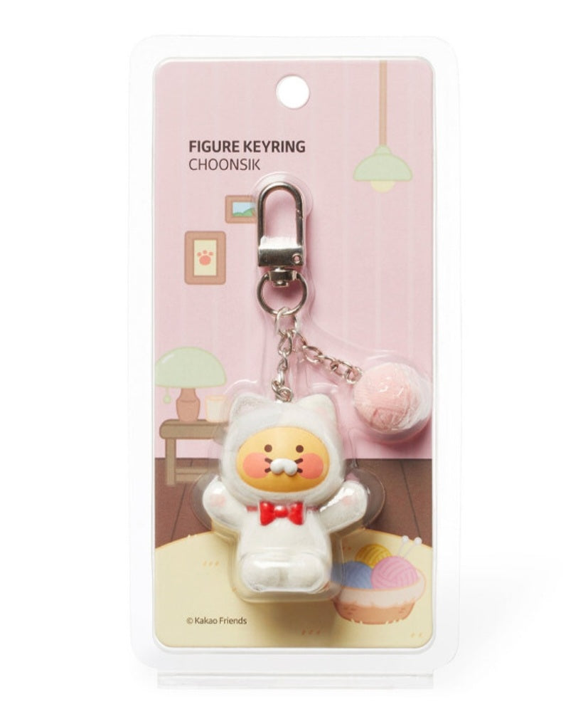 Kakao Friends: Figure Keychain Hug Me Choonsik (Meow Meow) 냥냥 피규어키링 허그미_춘식이