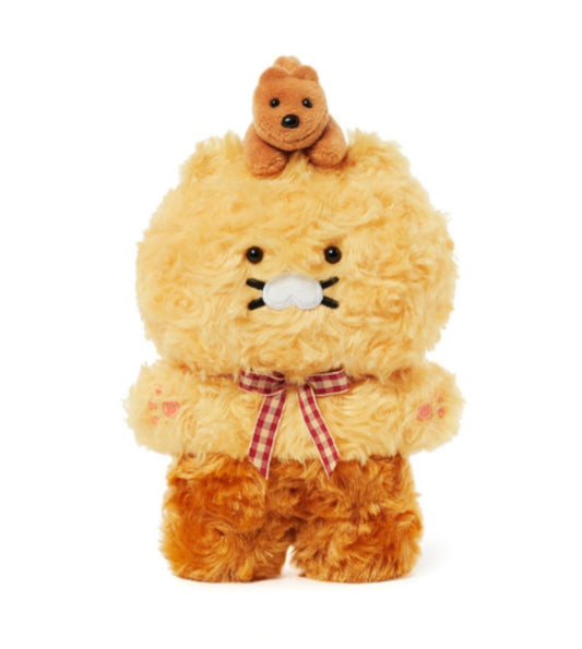 Kakao Friends :Cabin in the Forest Flat Fur Doll Choonsik 캐빈인더포레스트 플랫퍼 인형_춘식이