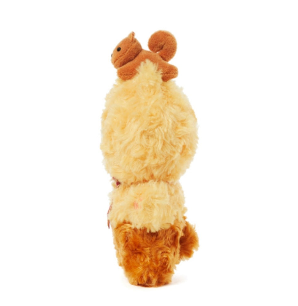 Kakao Friends :Cabin in the Forest Flat Fur Doll Choonsik 캐빈인더포레스트 플랫퍼 인형_춘식이