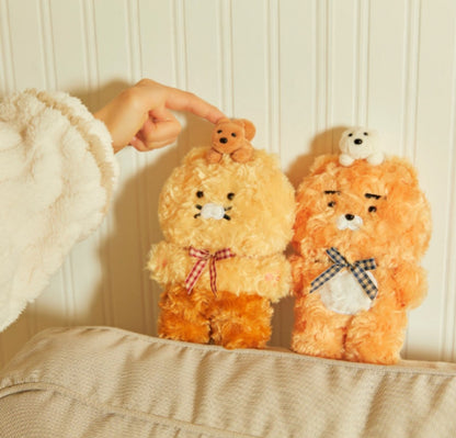 Kakao Friends :Cabin in the Forest Flat Fur Doll Choonsik 캐빈인더포레스트 플랫퍼 인형_춘식이