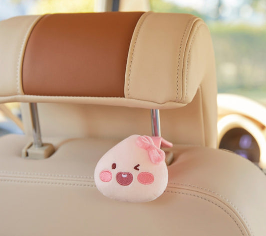 KAKAO FRIENDS Car Headrest Hanger (Holder) - Apeach (차량용 가방 걸이-어피치)