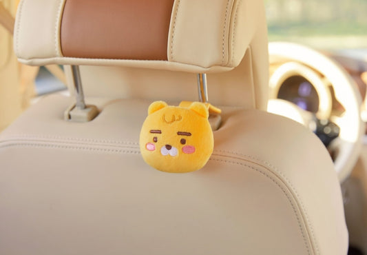 KAKAO FRIENDS Car Headrest Hanger (Holder) - Ryan (차량용 가방 걸이-라이언)