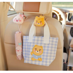 KAKAO FRIENDS Car Headrest Hanger (Holder) - Ryan (차량용 가방 걸이-라이언)