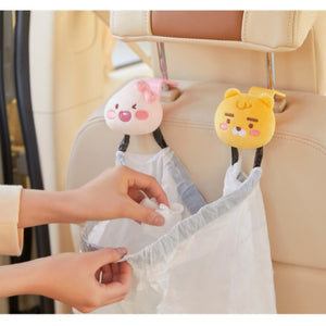 KAKAO FRIENDS Car Headrest Hanger (Holder) - Ryan (차량용 가방 걸이-라이언)