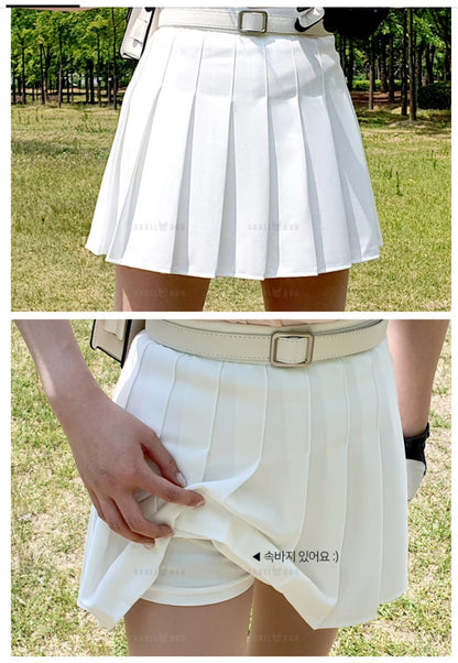 Women Wrinkle Skirt for Golf & Tennis -  여성 플리츠 주름 치마