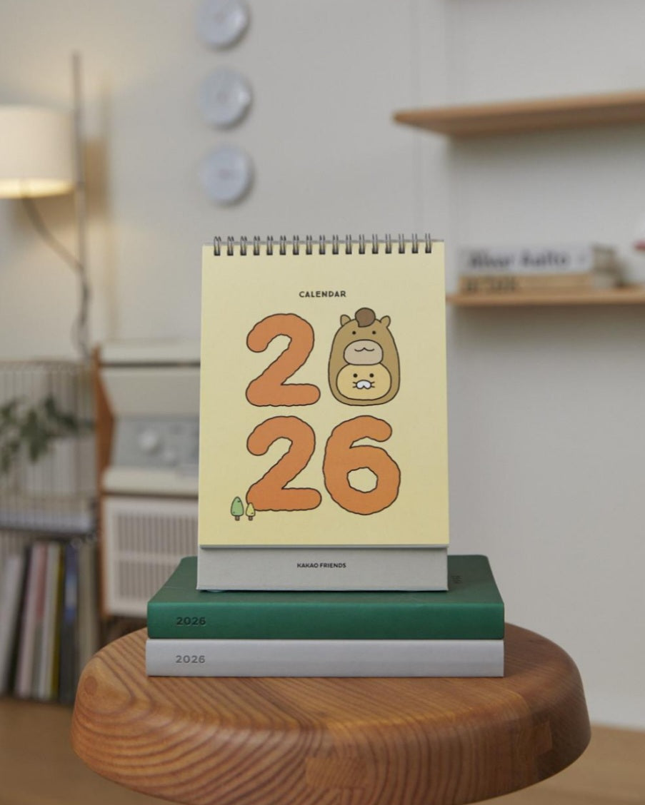 [KAKAO FRIENDS] 2026 Choonsik Desk Calendar (Korean)