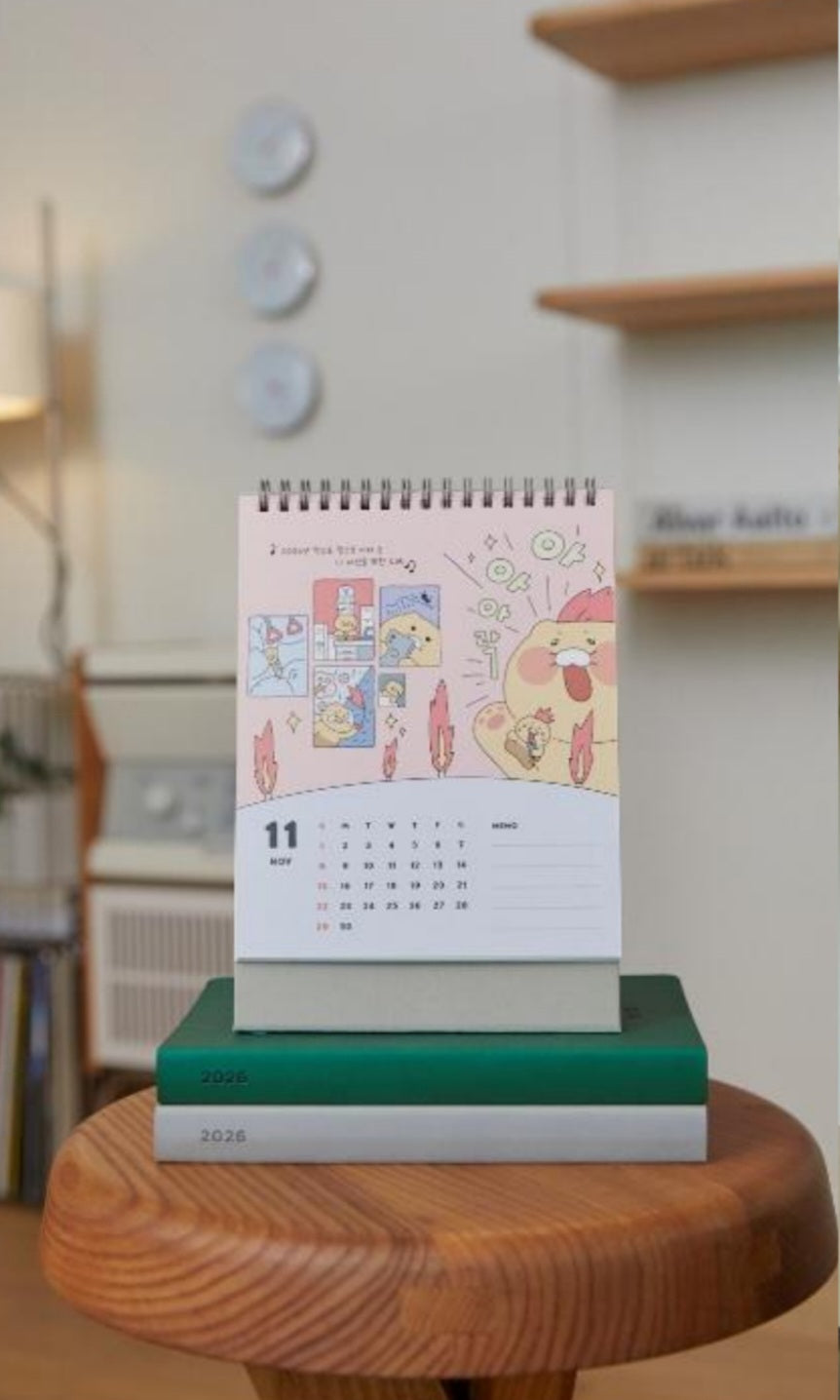[KAKAO FRIENDS] 2026 Choonsik Desk Calendar (Korean)