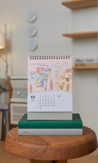 [KAKAO FRIENDS] 2026 Choonsik Desk Calendar (Korean)