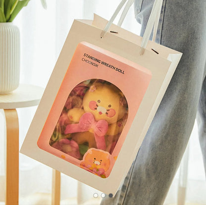 [KAKAO FRIENDS] Standing Wreath Choonsik - 화환 인형 춘식이