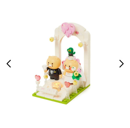 [KAKAO FRIENDS] Wedding Brick Figure Choonsik - 해피 웨딩 브릭피규어 춘식이