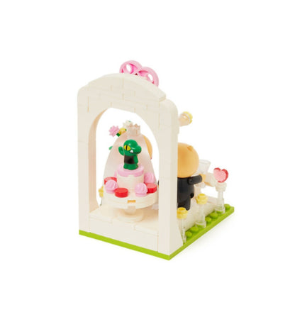 [KAKAO FRIENDS] Wedding Brick Figure Choonsik - 해피 웨딩 브릭피규어 춘식이