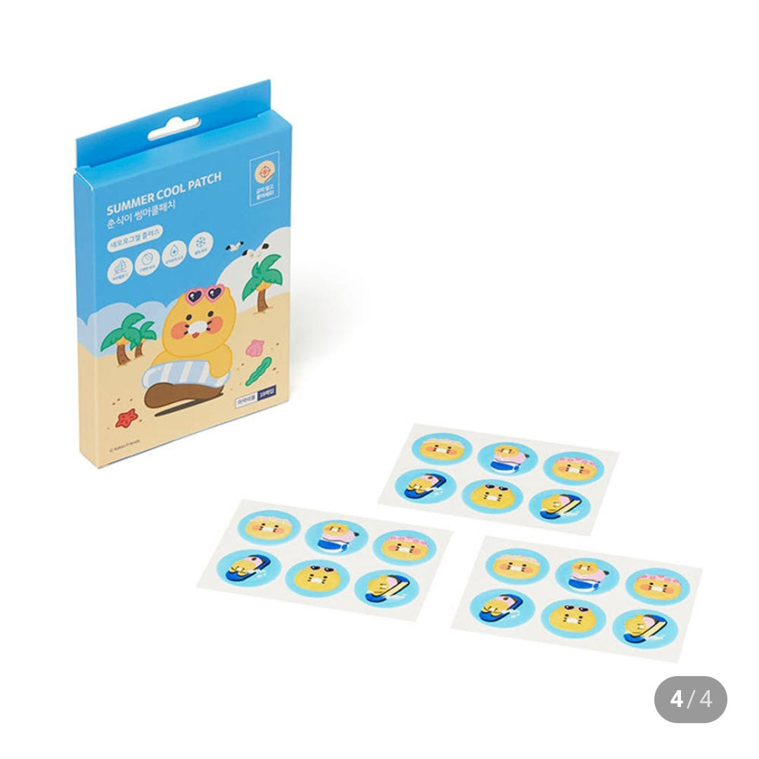 [KAKAO FRIENDS] Choonsik Summer Cool Patch - 춘식이 썸머쿨패치