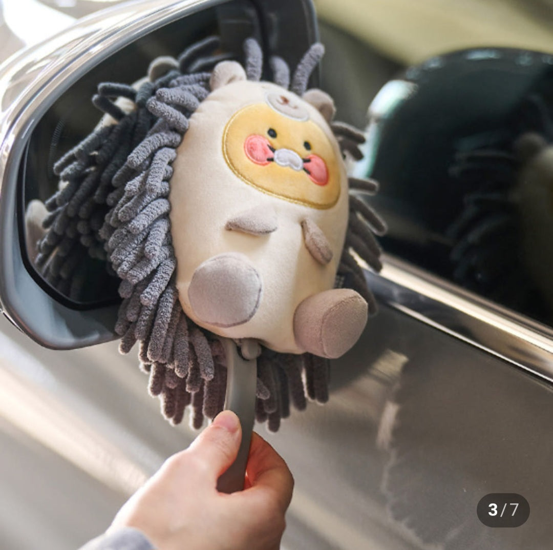 [KAKAO FRIENDS] Choonsik Car Duster - 춘식이 차량용 먼지털이