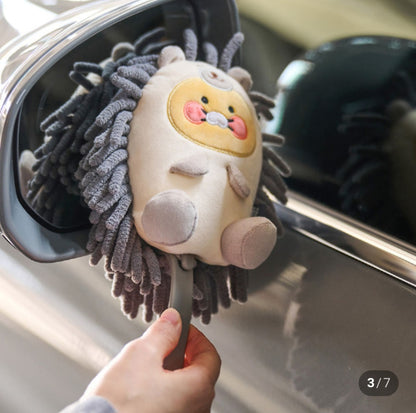 [KAKAO FRIENDS] Choonsik Car Duster - 춘식이 차량용 먼지털이