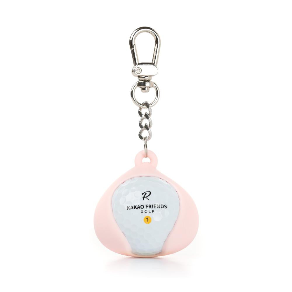 Kakao Friends: Silicone Golf Ball Case-Apeach 실리콘 골프볼 케이스-어피치