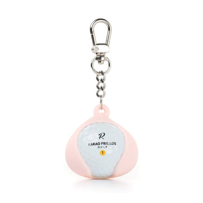 Kakao Friends: Silicone Golf Ball Case-Apeach 실리콘 골프볼 케이스-어피치