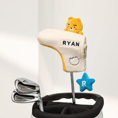 Kakao Friends: Soft Putter Cover Blade Ryan 소프트 퍼터커버 블레이드-라이언