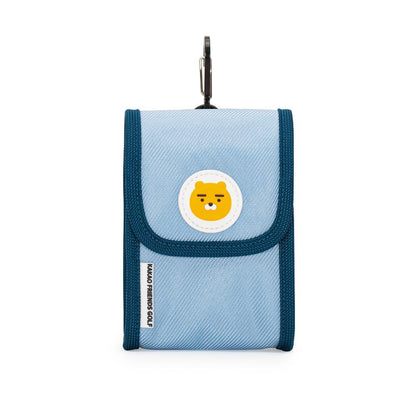 Kakao Friends: Basic Solid Rangefinder Case (Blue) - Ryan 베이직 솔리드 거리측정기 케이스(블루) - 라이언