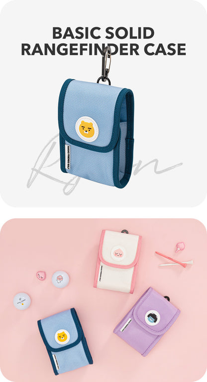 Kakao Friends: Basic Solid Rangefinder Case (Blue) - Ryan 베이직 솔리드 거리측정기 케이스(블루) - 라이언