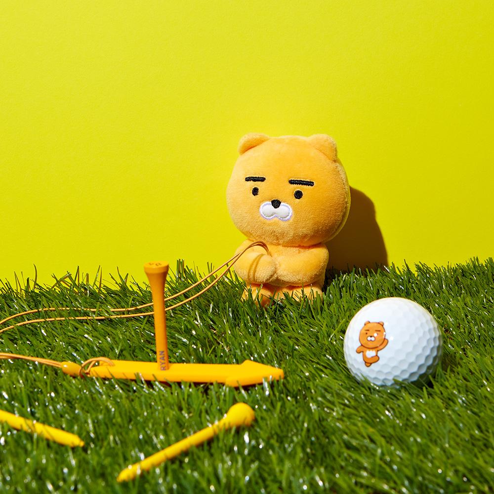 Kakao Friends: Basic Golf Tee Keeper - Ryan/OR 베이직 골프티 키퍼 - 라이언