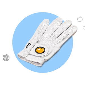 Kakao Friends: Basic men's sheepskin one-hand gloves - Ryan 베이직 남성 양피 한손장갑 - 라이언