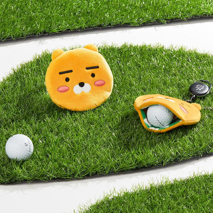 Kakao Friends: Binggrae Ball Towel & Glove Holder-Ryan 빙그레 볼타월 & 장갑홀더-라이언