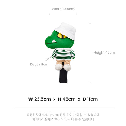 Kakao Friends: Urban Solid Costume Driver Cover - Con 어반 솔리드 코스튬 드라이버커버 - 콘