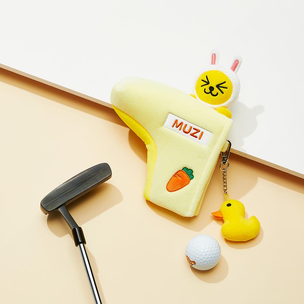 Kakao Friends: Soft putter cover blade – plain 소프트 퍼터커버 블레이드 - 무지