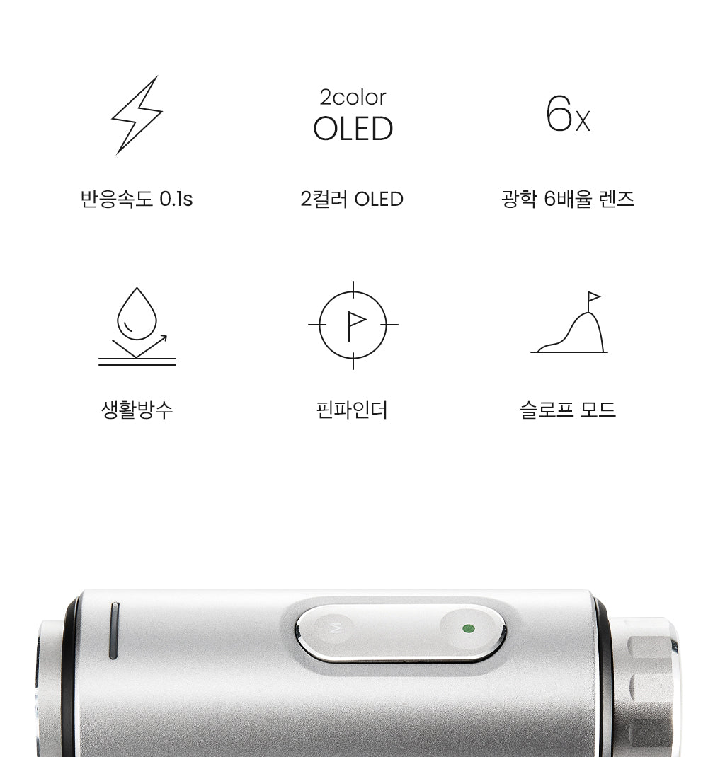 Kakao Friends: Thunder Golf Rangefinder - Ryan 썬더 골프 거리 측정기 - 라이언