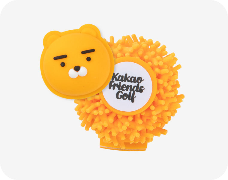 Kakao Friends: Basic Tee Stand & Ball Marker Ryan 베이직 티꽂이 & 볼마커 - 라이언