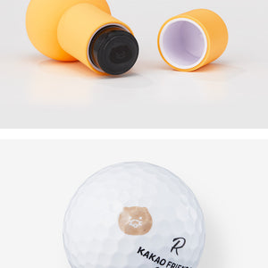 Kakao Friends: Silicone Golf Ball Stamp - Chunsik 실리콘 골프볼 스탬프 - 춘식이