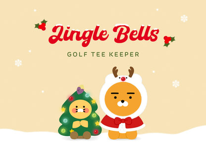 Kakao Friends: Jingle Bell Golf Tee Keeper - Choonsik 징글벨 골프티 키퍼 - 춘식이