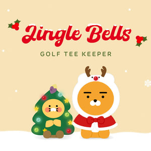 Kakao Friends: Jingle Bell Golf Tee Keeper - Choonsik 징글벨 골프티 키퍼 - 춘식이