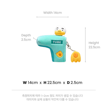 Kakao Friends: Soft Putter Cover Blade - Tube 소프트 퍼터커버 블레이드 - 튜브