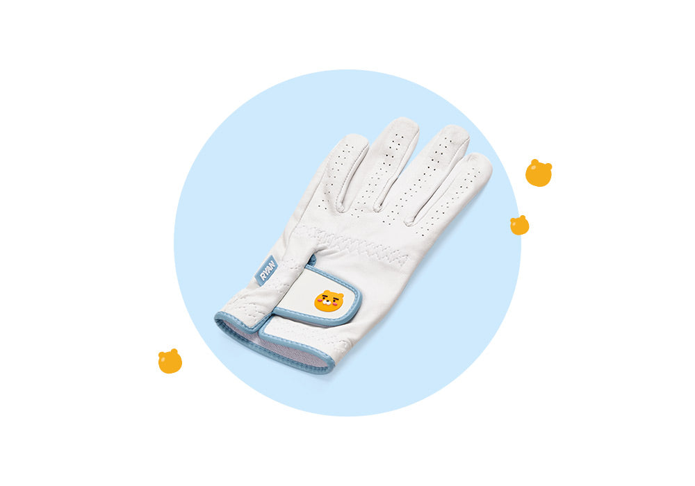 Kakao Friends: Basic women's sheepskin one-hand glove - Ryan (left hand) 베이직 여성 양피 한손장갑 - 라이언 (왼손)