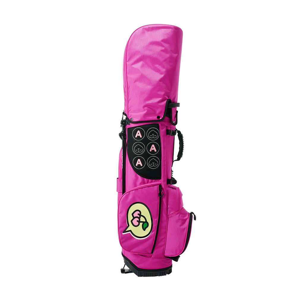 Kakao Friends: Let's Party Stand Caddy Bag - Apeach (Pink) 렛츠파티 스탠드 캐디백 - 어피치(핑크)