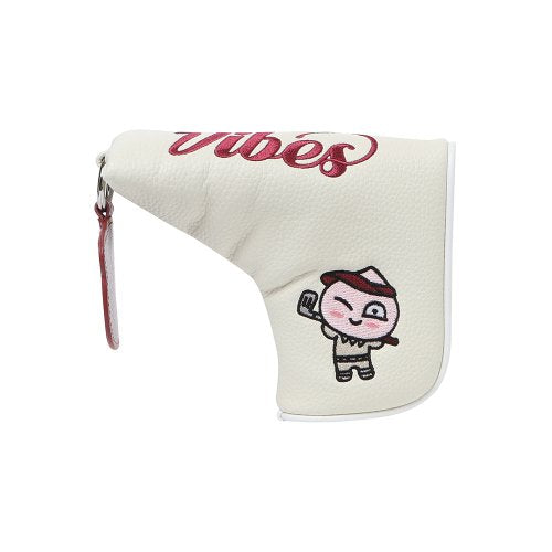 Kakao Friends: Golf Lens Putter Cover Blade-Apeach 골프렌즈 퍼터커버 블레이드-어피치