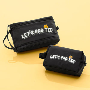 Kakao Friends: Let’s Party Shoe Bag – Ryan (Black) 렛츠파티 슈즈백 - 라이언 (블랙)