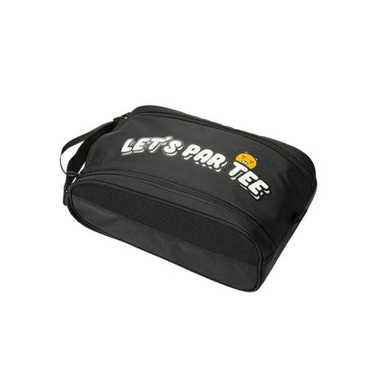 Kakao Friends: Let’s Party Shoe Bag – Ryan (Black) 렛츠파티 슈즈백 - 라이언 (블랙)