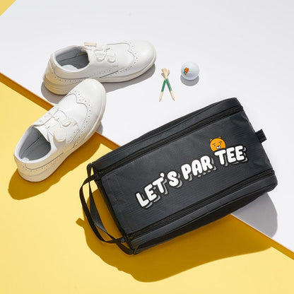 Kakao Friends: Let’s Party Shoe Bag – Ryan (Gray) 렛츠파티 슈즈백 - 라이언 (그레이)