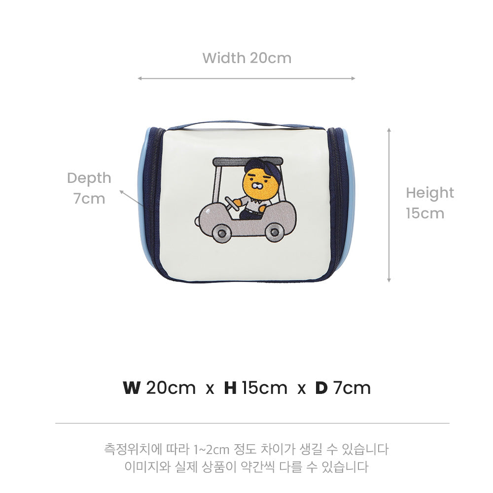 Kakao Friends: Golf Lens Cart Bag-Ryan 골프렌즈 카트백-라이언