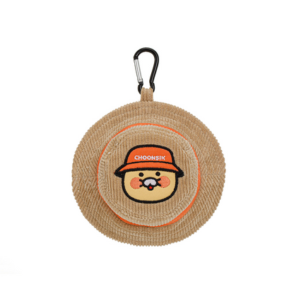 Kakao Friends: Golf Lens Bucket Hat Ball Pouch-Chunsik (Beige) 골프렌즈 버킷햇 볼파우치-춘식이(베이지)