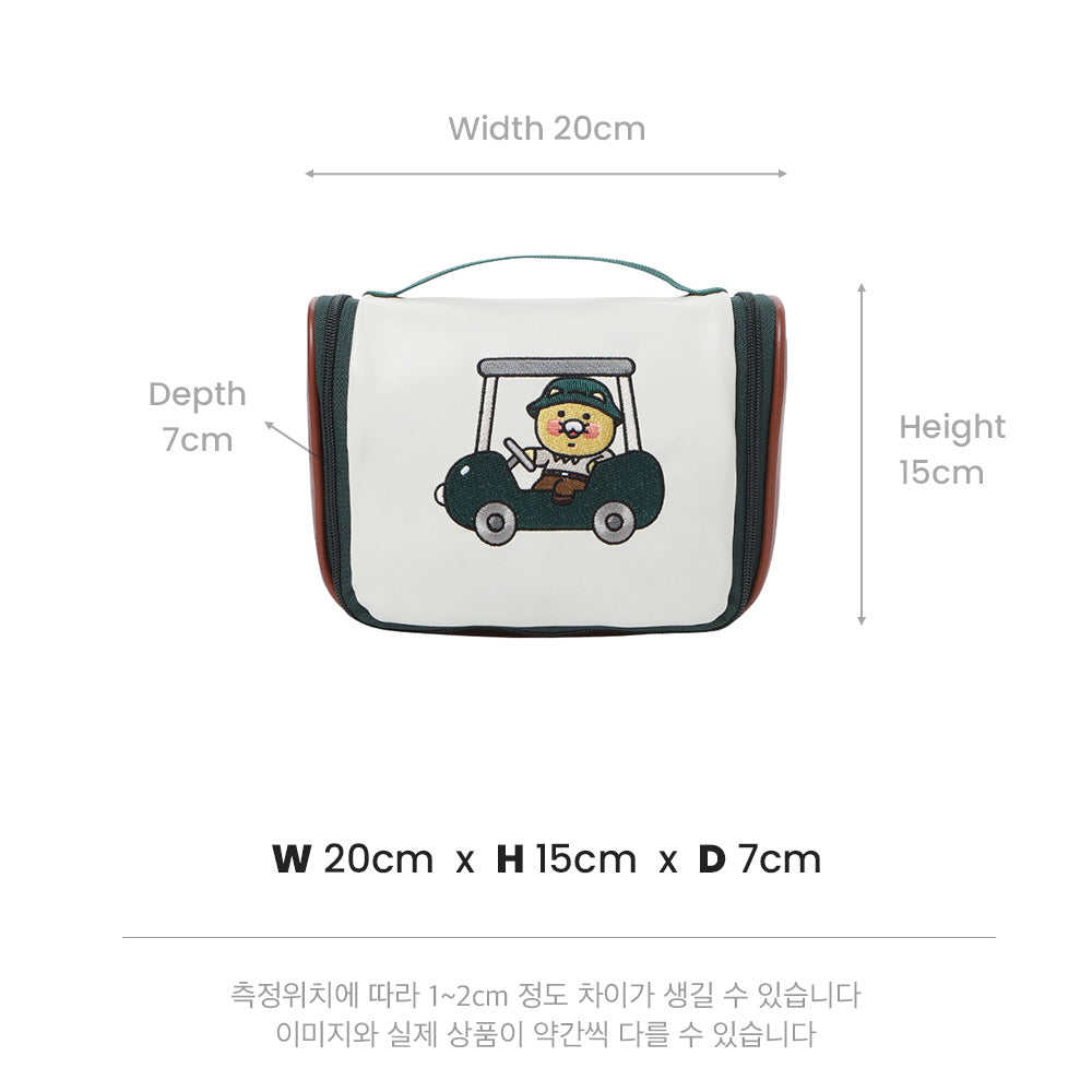 Kakao Friends: Golf Lens Cart Bag - Choonsik 골프렌즈 카트백-춘식이