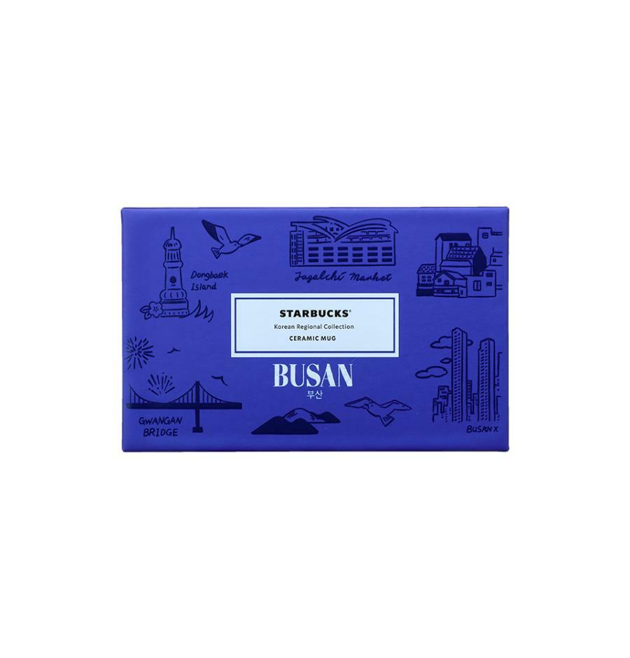 [K-Starbucks] Korean Regional Collection BUSAN Mug - 안녕 부산 머그 355ml