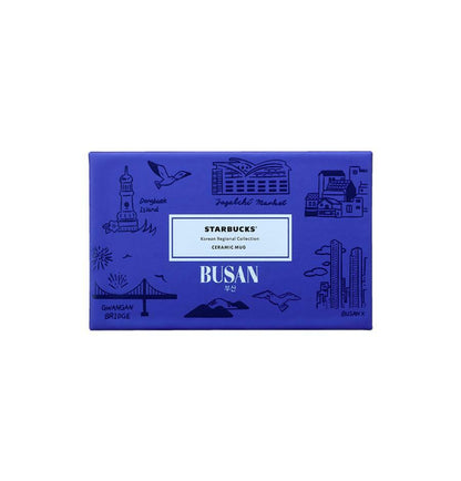 [K-Starbucks] Korean Regional Collection BUSAN Mug - 안녕 부산 머그 355ml