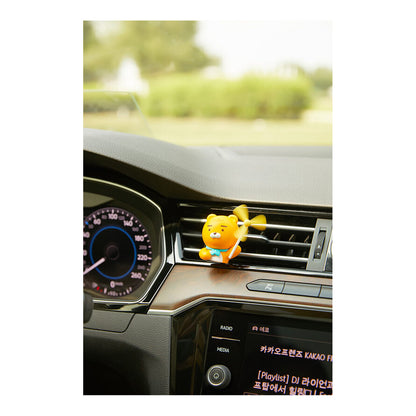 Kakao Friends: Pinwheel Car Air Freshener - Little Ryan 바람개비 방향제 리틀라이언