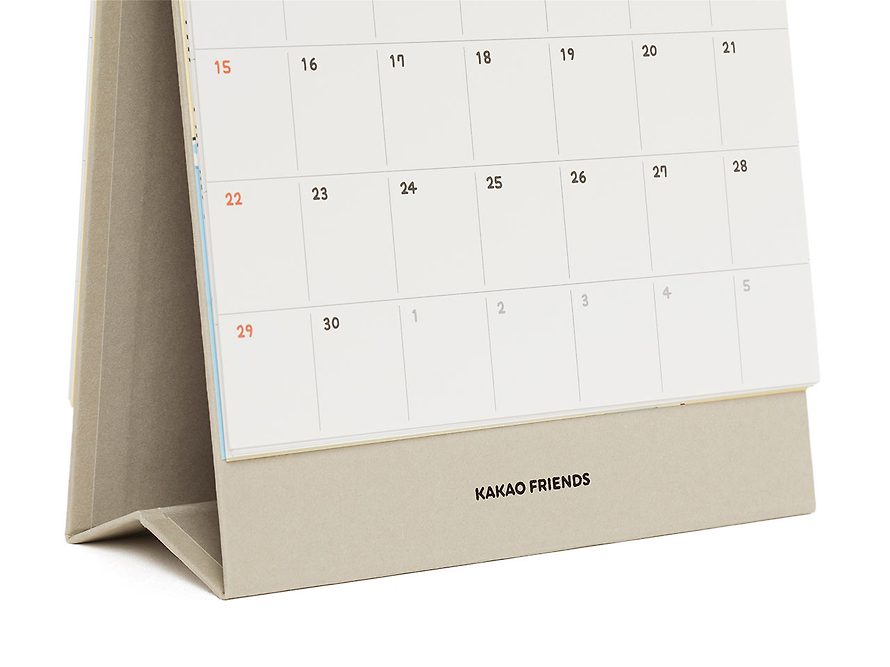 2025 Desk Calendar (Korean)